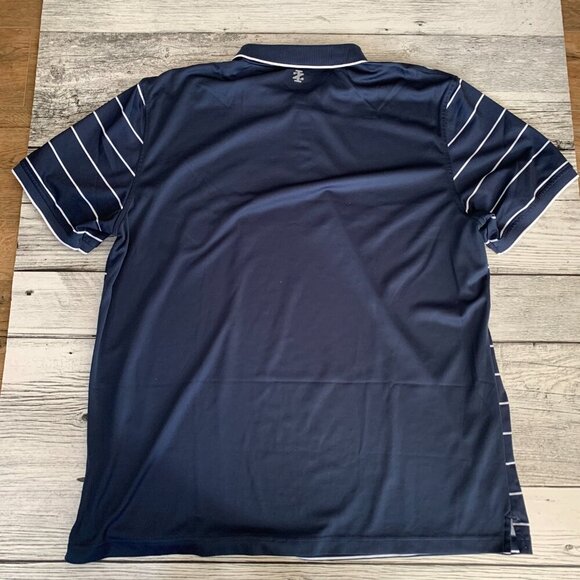 Izod Golf Striped Polo Shirt - Picture 4 of 7
